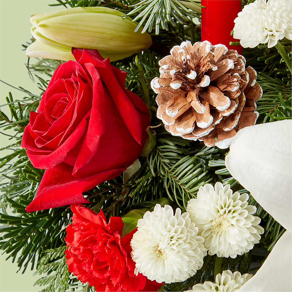 Seasonal Festivities Centerpiece –  For The Love Of Flowers, Johns Island SC