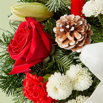 Seasonal Festivities Centerpiece –  For The Love Of Flowers, Johns Island SC