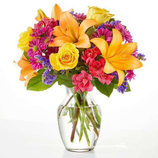 Colorful Visions Bouquet –  For The Love Of Flowers, Johns Island SC