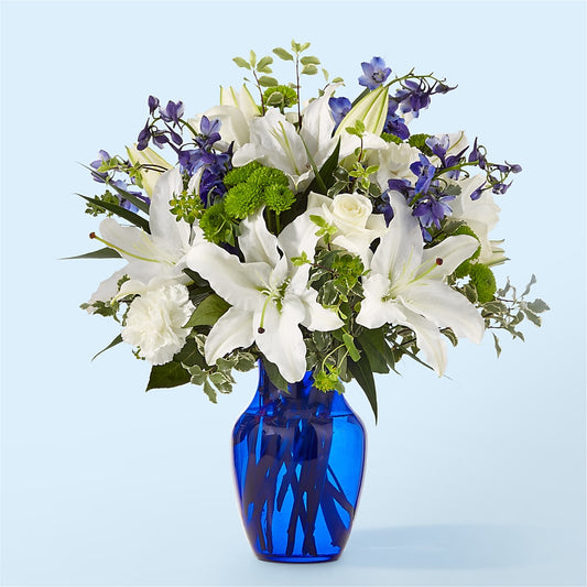 Santorini Bouquet –  For The Love Of Flowers, Johns Island SC