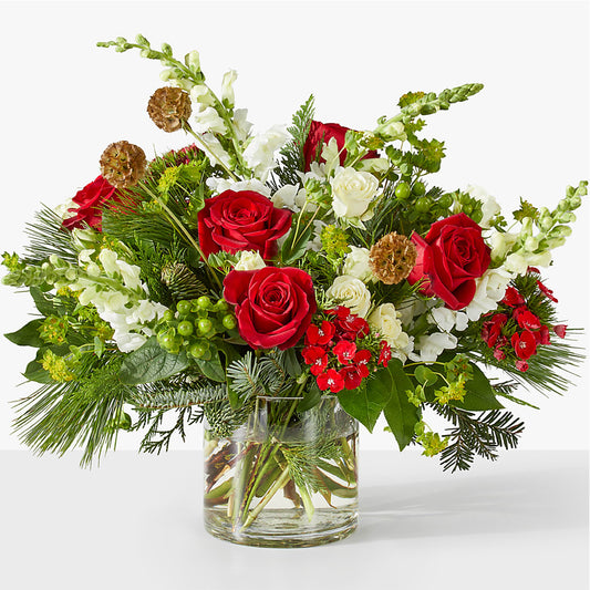 Deck the Halls Bouquet –  For The Love Of Flowers, Johns Island SC