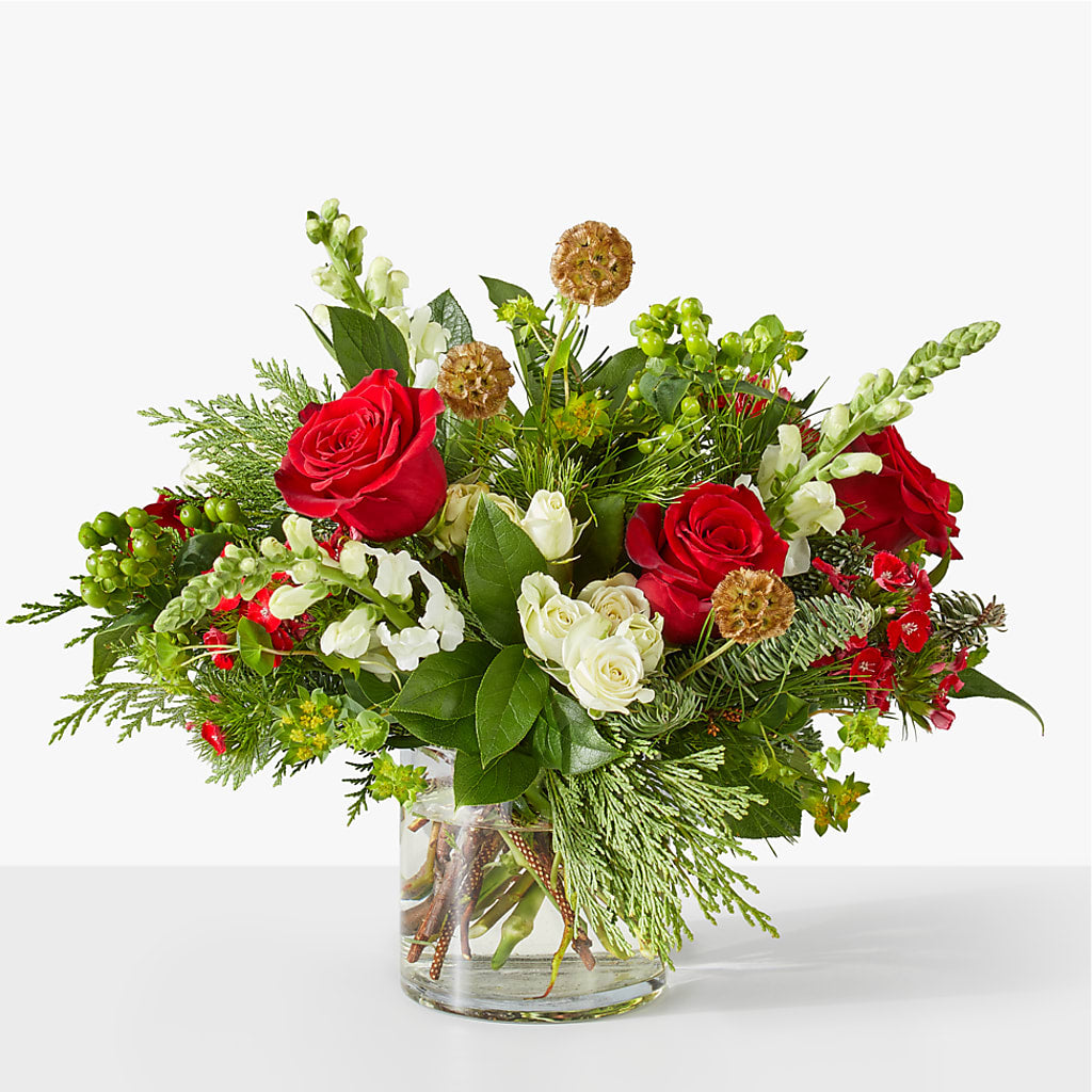 Deck the Halls Bouquet –  For The Love Of Flowers, Johns Island SC