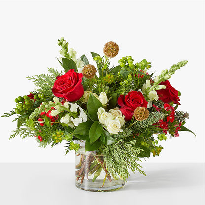 Deck the Halls Bouquet –  For The Love Of Flowers, Johns Island SC