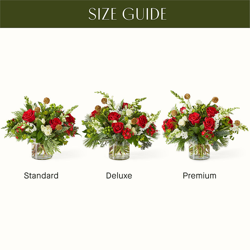 Deck the Halls Bouquet –  For The Love Of Flowers, Johns Island SC
