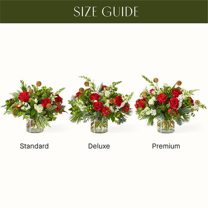 Deck the Halls Bouquet –  For The Love Of Flowers, Johns Island SC