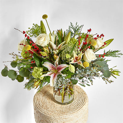 Berry & Bright Bouquet –  For The Love Of Flowers, Johns Island SC
