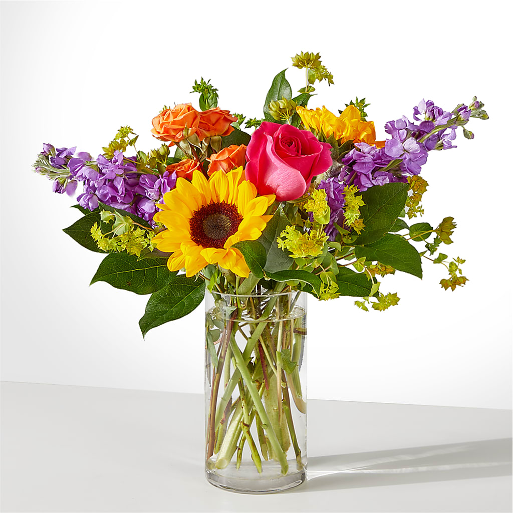 Vibrant Greetings Bouquet –  For The Love Of Flowers, Johns Island SC