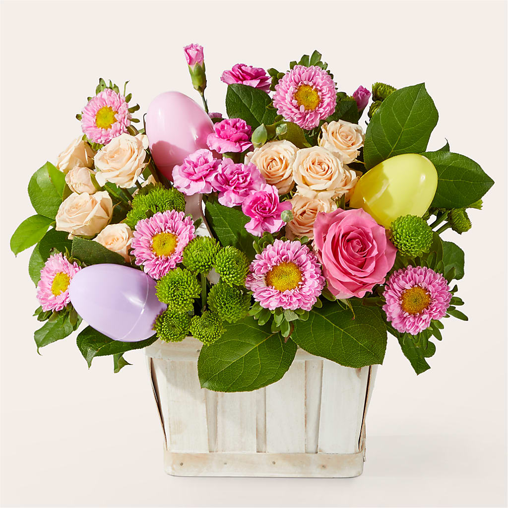 Get Eggcited Basket –  For The Love Of Flowers, Johns Island SC
