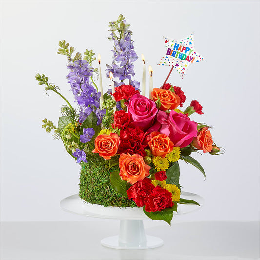 Best Year Yet Floral Cake –  For The Love Of Flowers, Johns Island SC
