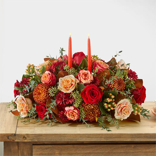 Gather Near Centerpiece – FOR THE LOVE OF FLOWERS, Johns Island SC