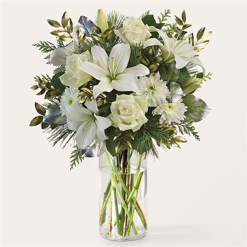 Wintry Mix Bouquet –  For The Love Of Flowers, Johns Island SC