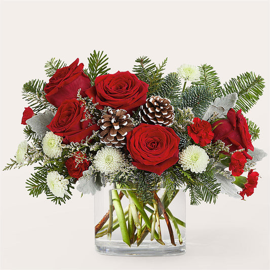 Yule Cheer Bouquet –  For The Love Of Flowers, Johns Island SC