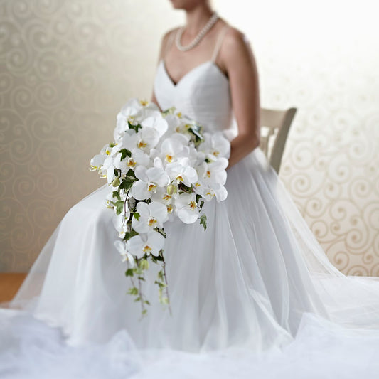 Classic White Bouquet –  For The Love Of Flowers, Johns Island SC