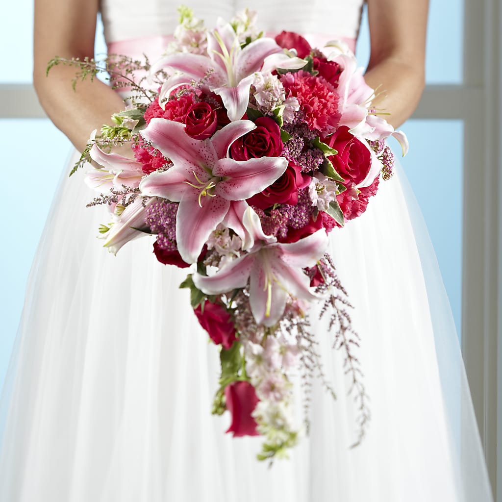 Lily & Rose Bouquet –  For The Love Of Flowers, Johns Island SC