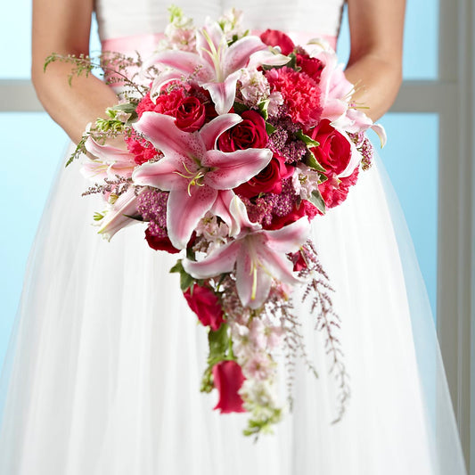 Lily & Rose Bouquet –  For The Love Of Flowers, Johns Island SC