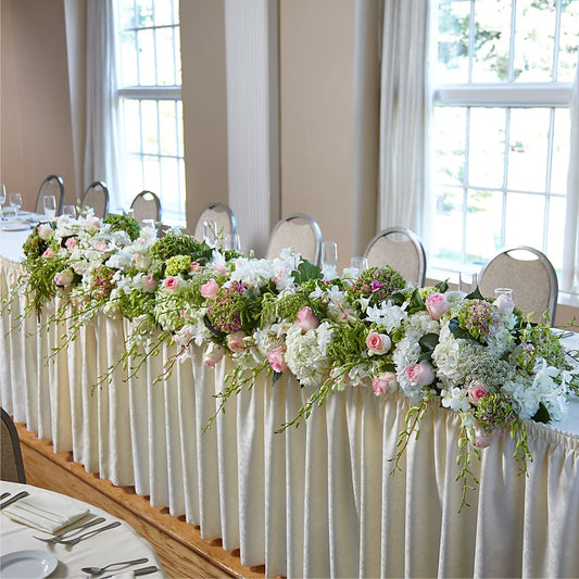 State of Joy Head Table Arrangement –  For The Love Of Flowers, Johns Island SC