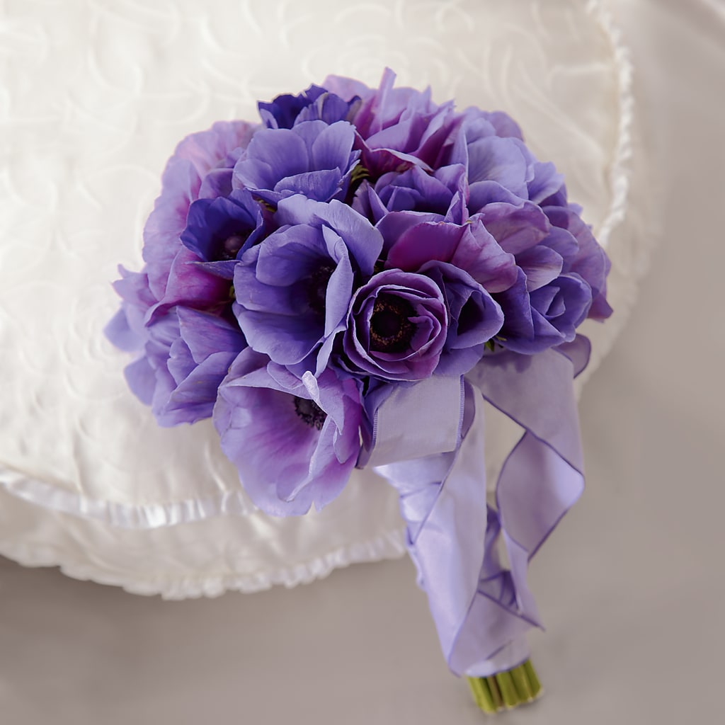 Purple Passion Bouquet  –  For The Love Of Flowers, Johns Island SC