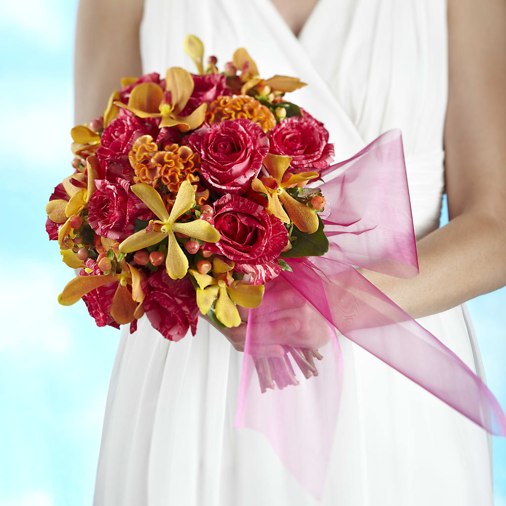 Brilliant Shades of Love Bouquet –  For The Love Of Flowers, Johns Island SC