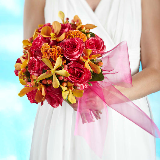 Brilliant Shades of Love Bouquet –  For The Love Of Flowers, Johns Island SC