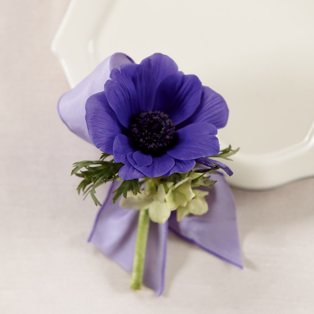 Purple Passion Boutonniere –  For The Love Of Flowers, Johns Island SC
