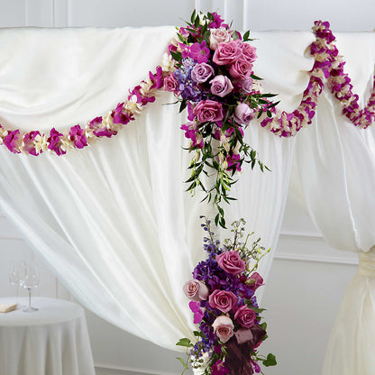 Color & Light Chuppah Decor –  For The Love Of Flowers, Johns Island SC