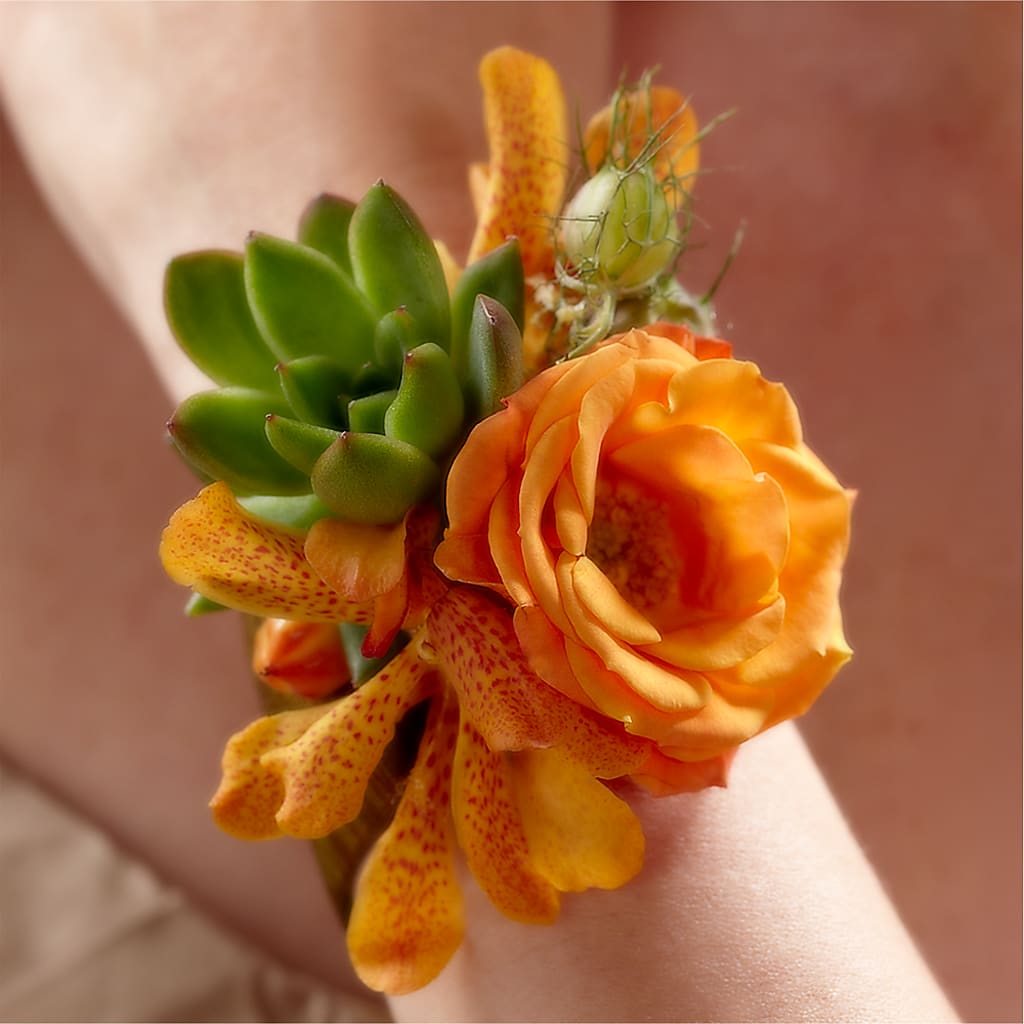 Irresistible Love Wrist Corsage –  For The Love Of Flowers, Johns Island SC