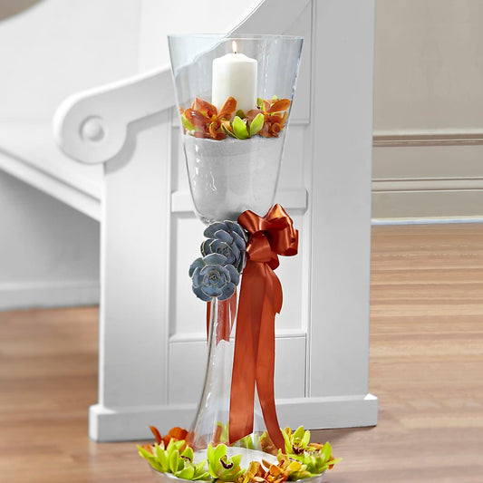Matrimony Pew Decor –  For The Love Of Flowers, Johns Island SC