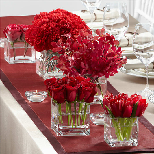 Modern Grace Centerpiece –  For The Love Of Flowers, Johns Island SC