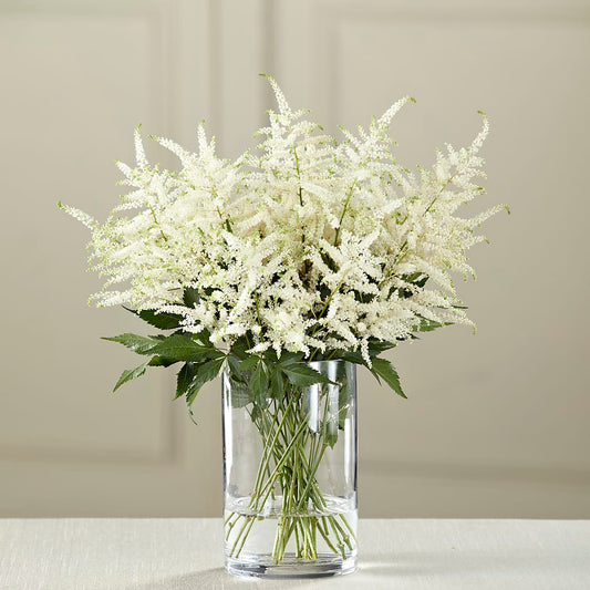 White Astilbe Bouquet –  For The Love Of Flowers, Johns Island SC