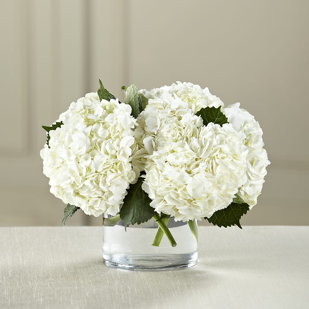 White Hydrangea Bouquet –  For The Love Of Flowers, Johns Island SC