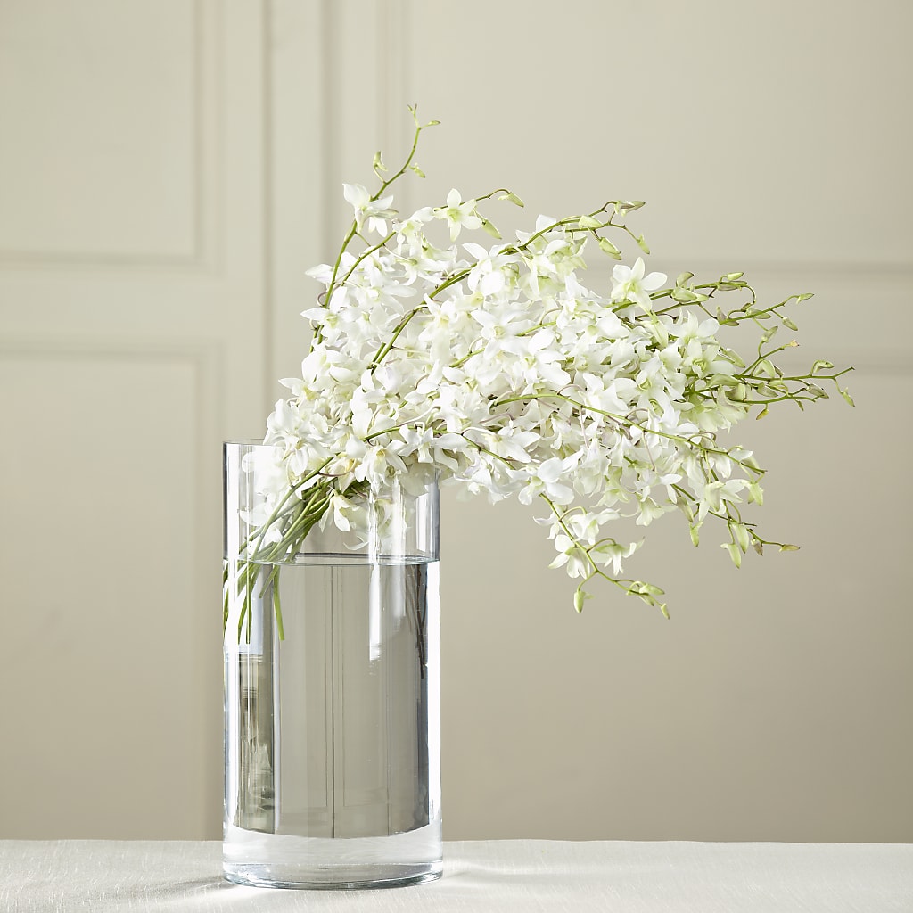 White Dendrobium Bouquet –  For The Love Of Flowers, Johns Island SC