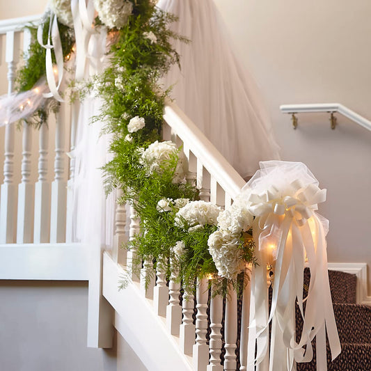 Champagne Dreams Garland –  For The Love Of Flowers, Johns Island SC